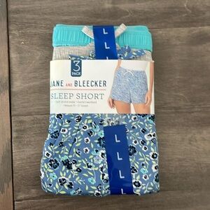 Jane and Bleecker women’s 3 pack Sleep Shorts